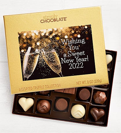 Wish Sweet New Year 19pc Chocolate Box